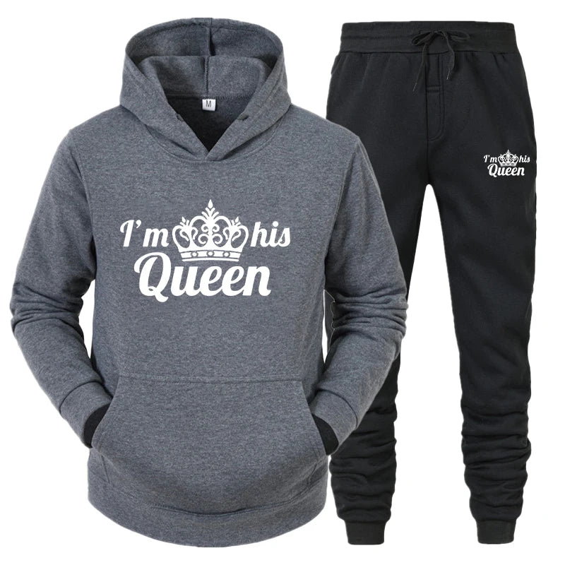 Couples' QUEEN KING Matching Hoodie Set