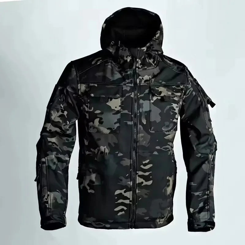Men's Tactical Waterproof Hooded Jacket