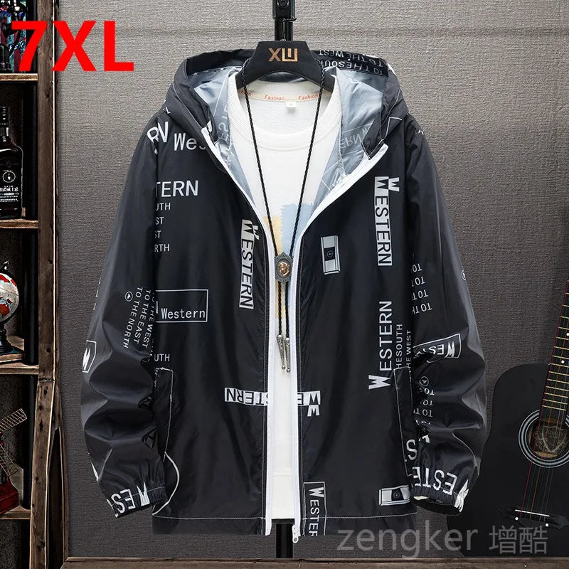 Men's Lightweight Zip-Up Sun Protection Jacket