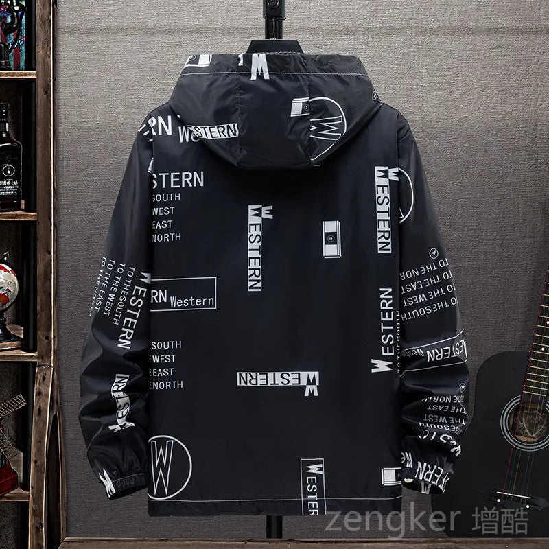 Men's Lightweight Zip-Up Sun Protection Jacket