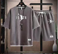 Men's T-Shirt & Shorts 2-Piece Fashion Set