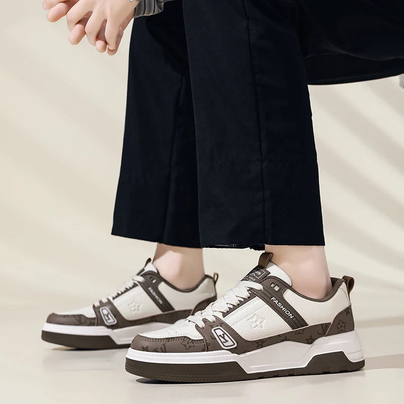 Men's Street Style Platform Skate Sneakers