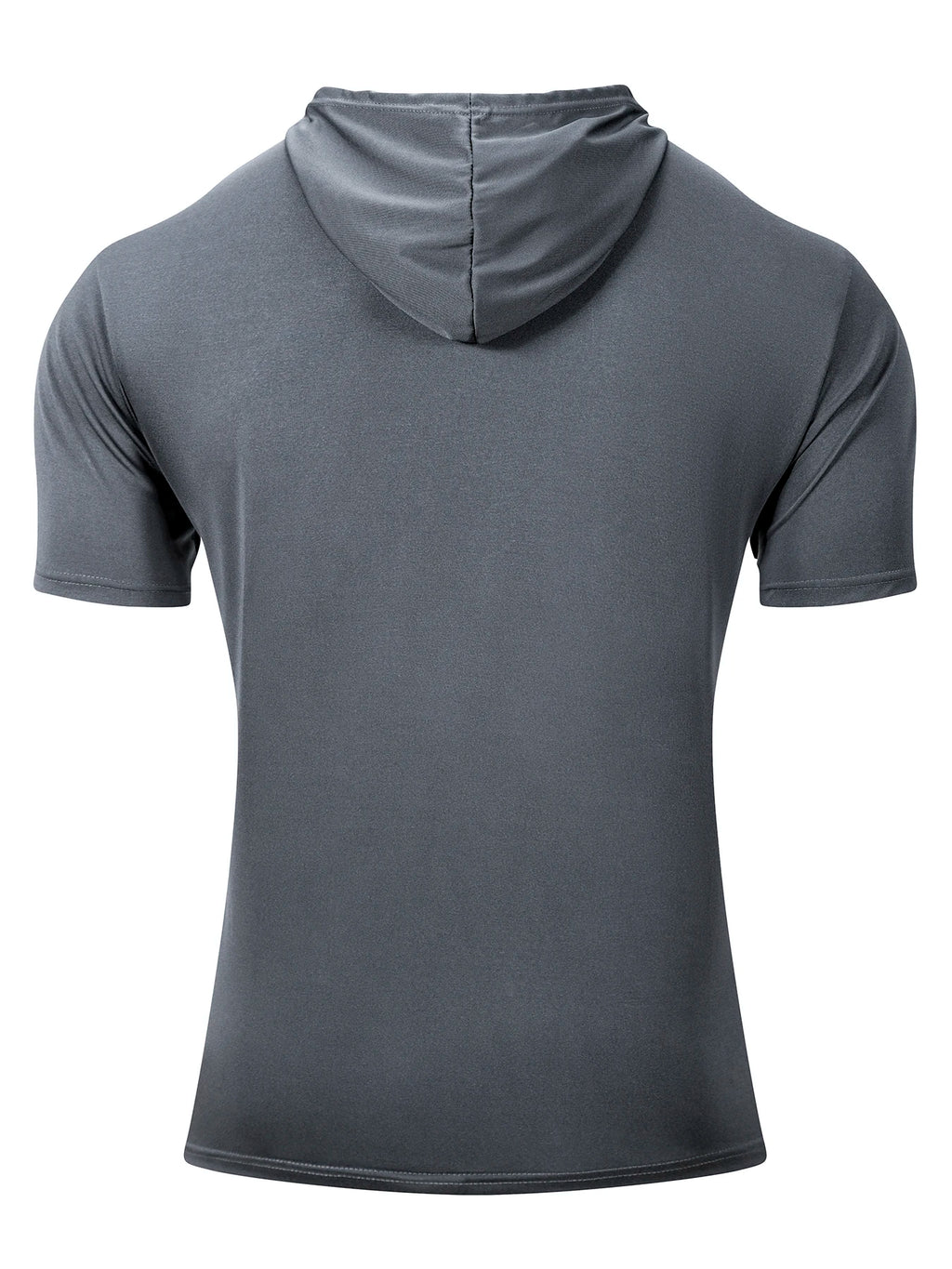 Men's Lightweight Hooded Short-Sleeve T-Shirt