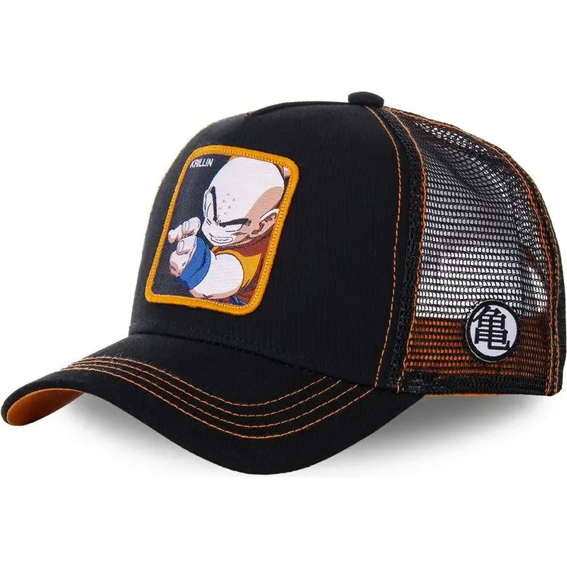 Dragon Ball Embroidered Trucker Cap