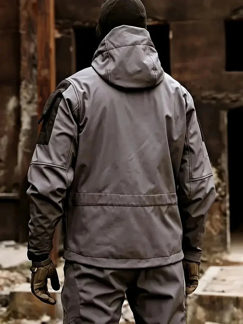 Men's Tactical Waterproof Hooded Jacket