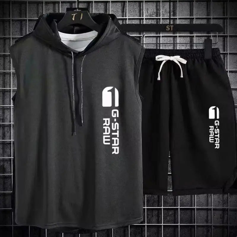 Men's Summer T-Shirt & Shorts Tracksuit Set