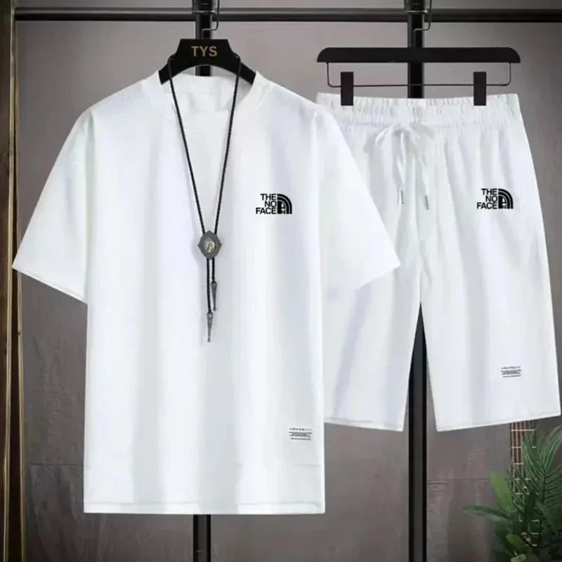 Men's Casual T-Shirt & Shorts Jogging Set