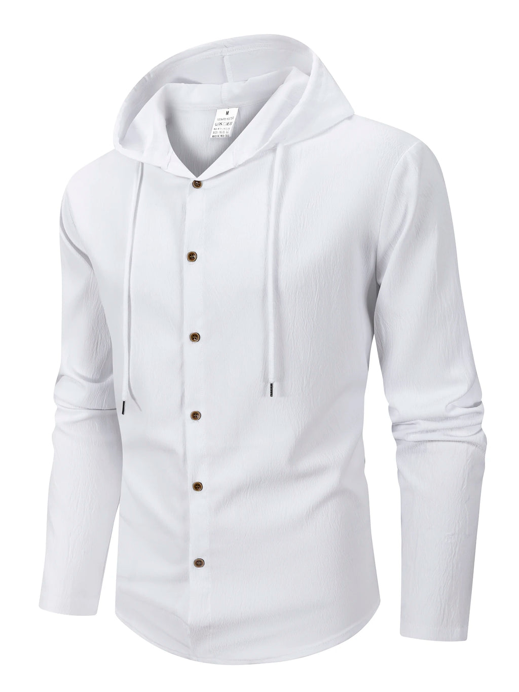 Men's Hooded Linen Beach Shirt