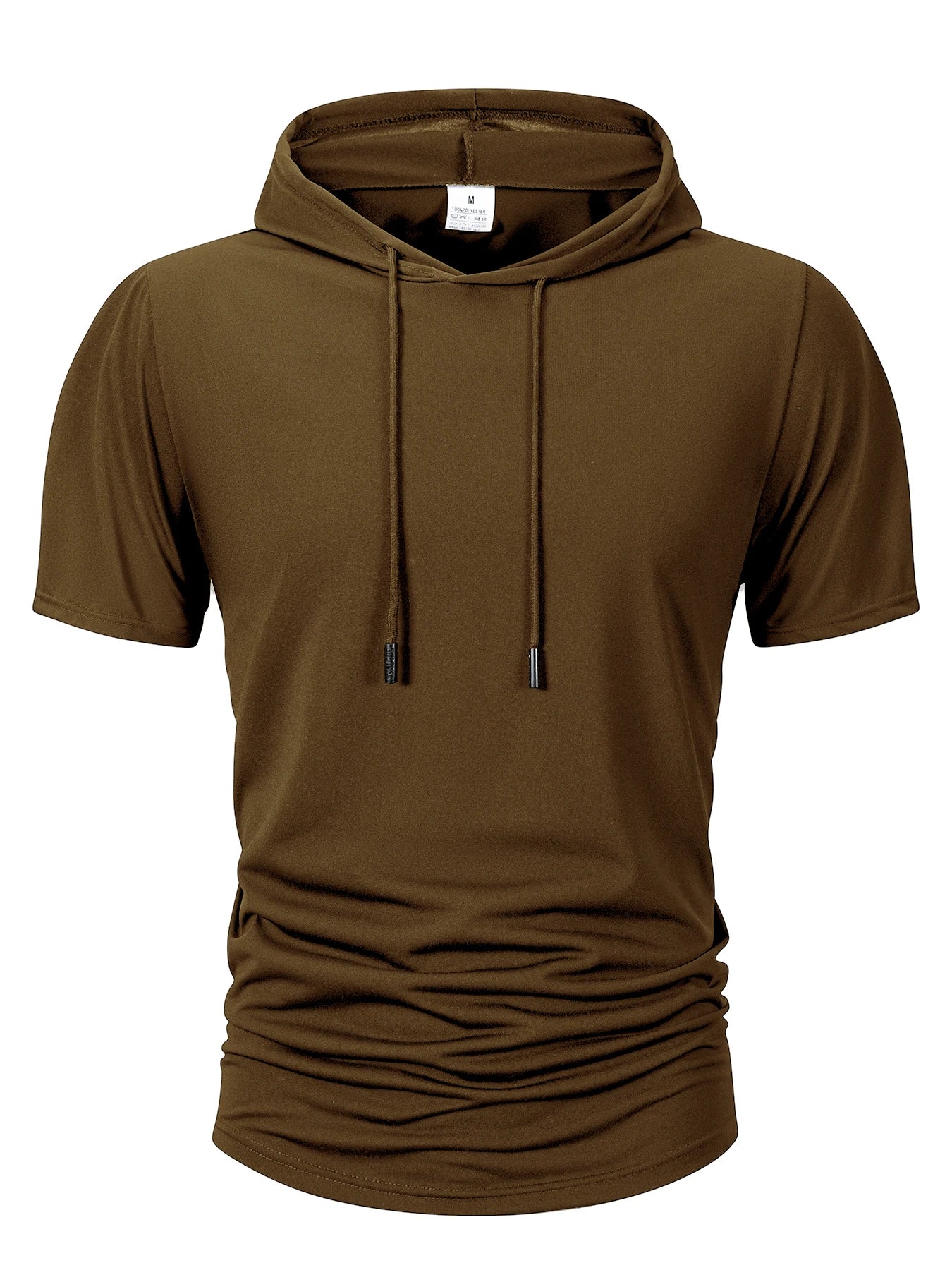 Men's Lightweight Hooded Short-Sleeve T-Shirt