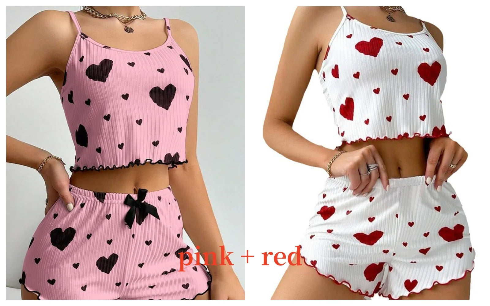 Women's Tank Top & Shorts Pajama Set