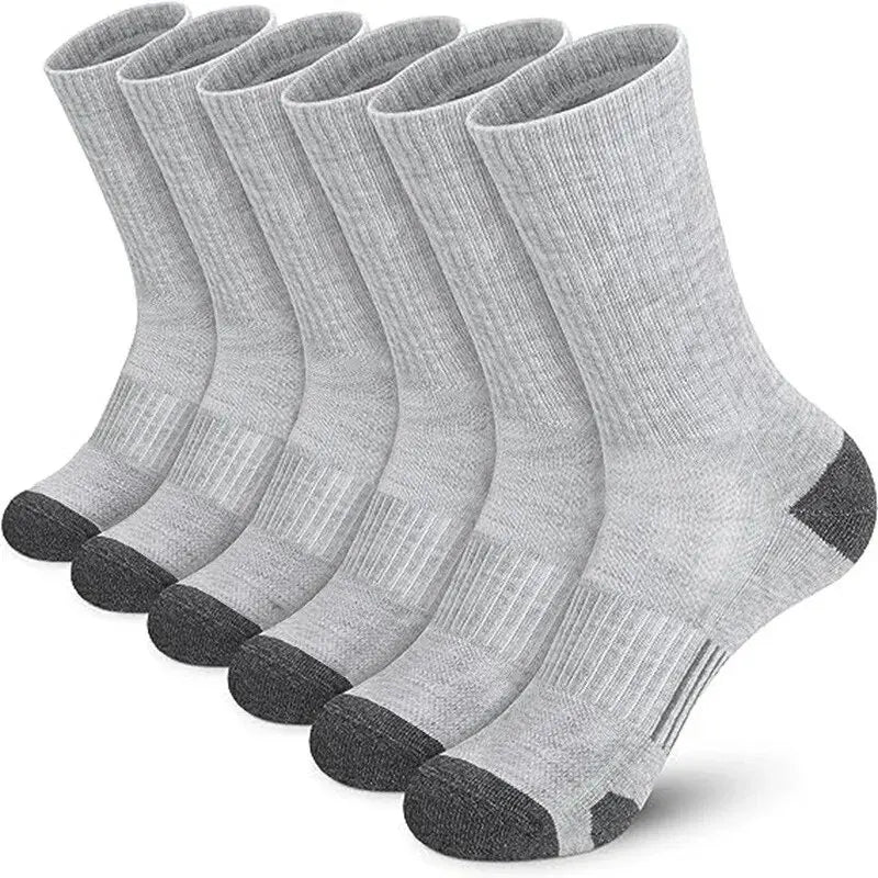 Men's Performance Crew Socks (6 or 12 Pairs)