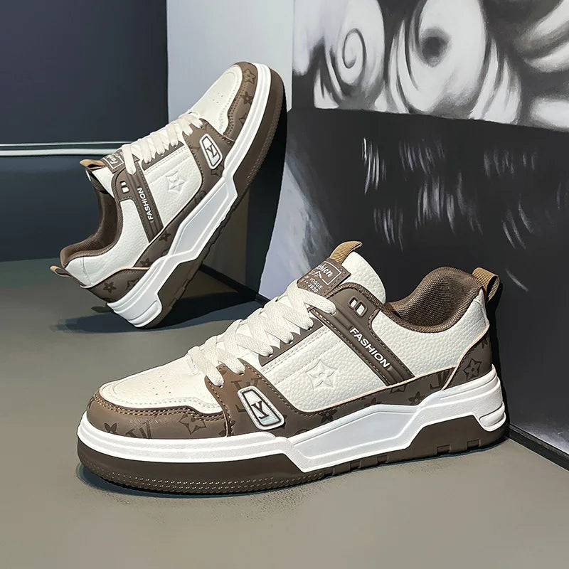 Men's Street Style Platform Skate Sneakers