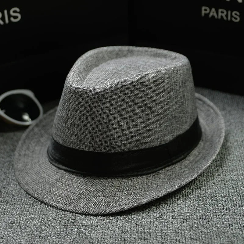 Unisex Vintage Fedora Panama Hat