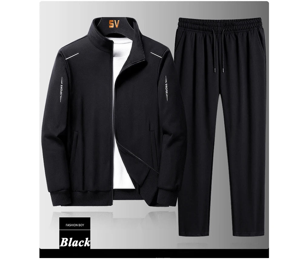 Men's Sweatshirt & Sweatpants Tracksuit Set