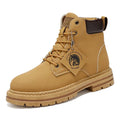 Men's Lace-Up High-Top Ankle Boots