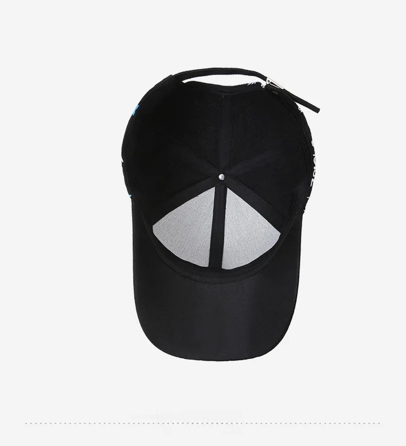 Graffiti Print Snapback Baseball Cap