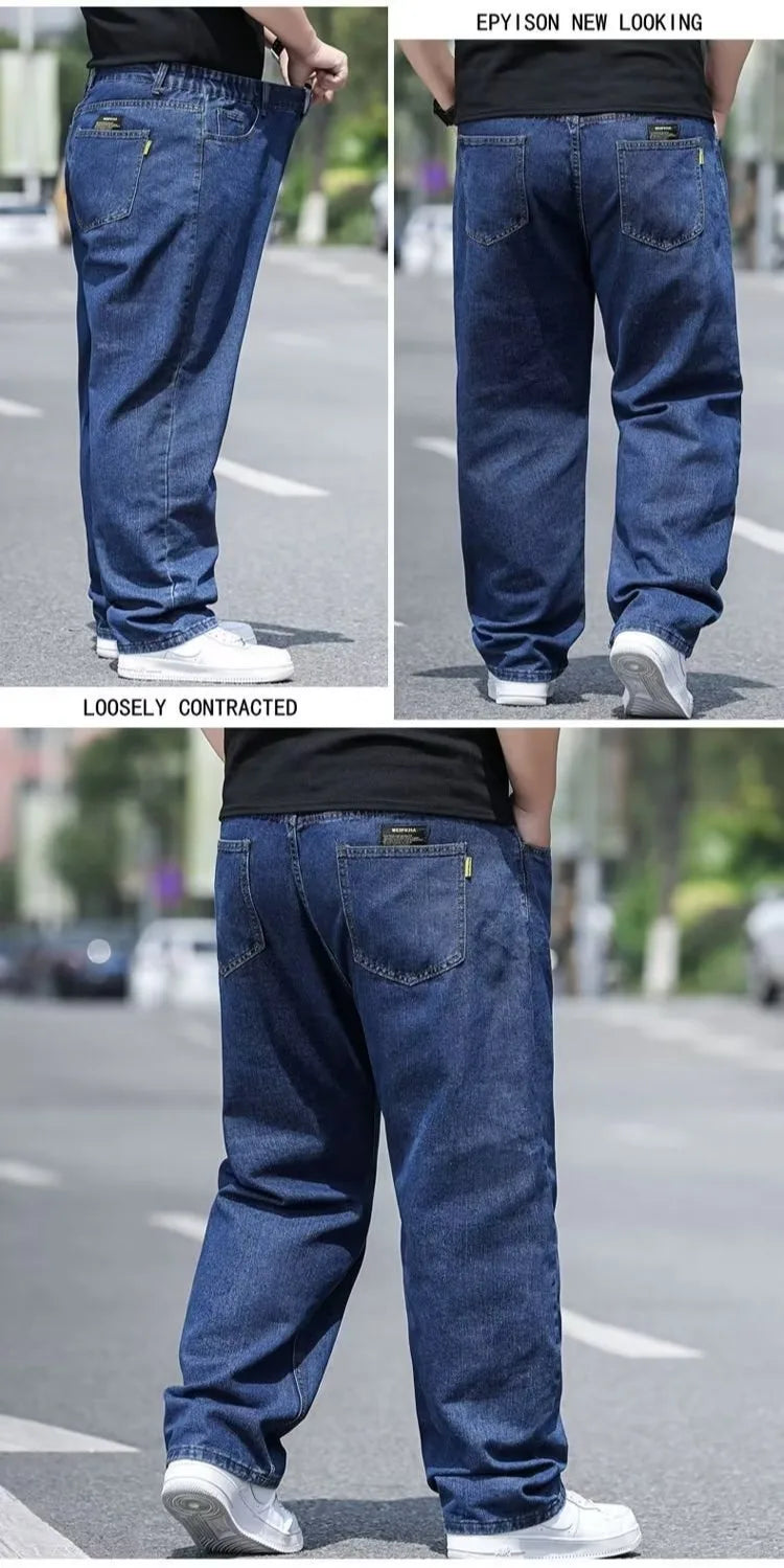 Men's Oversize Y2K Baggy Wide-Leg Jeans