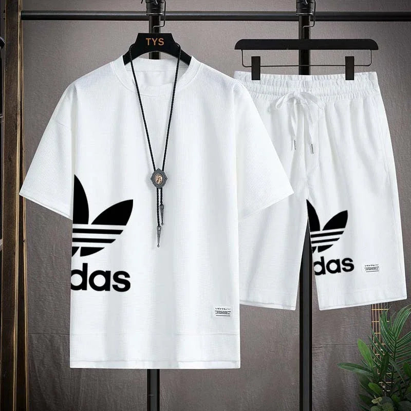 Men's Basketball T-Shirt & Shorts Sports Set