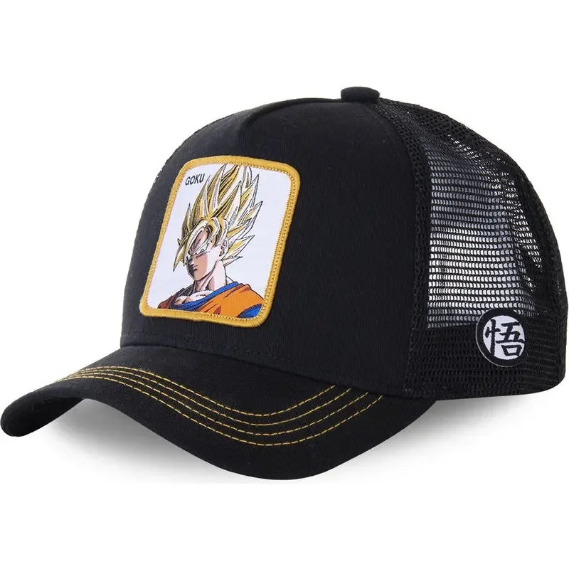 Dragon Ball Embroidered Trucker Cap