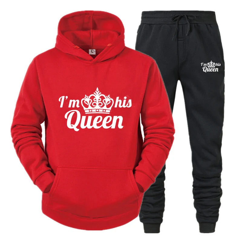 Couples' QUEEN KING Matching Hoodie Set
