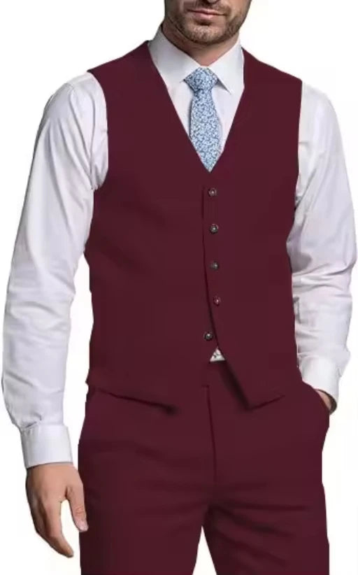 Men's Vest & Pants Suit Set