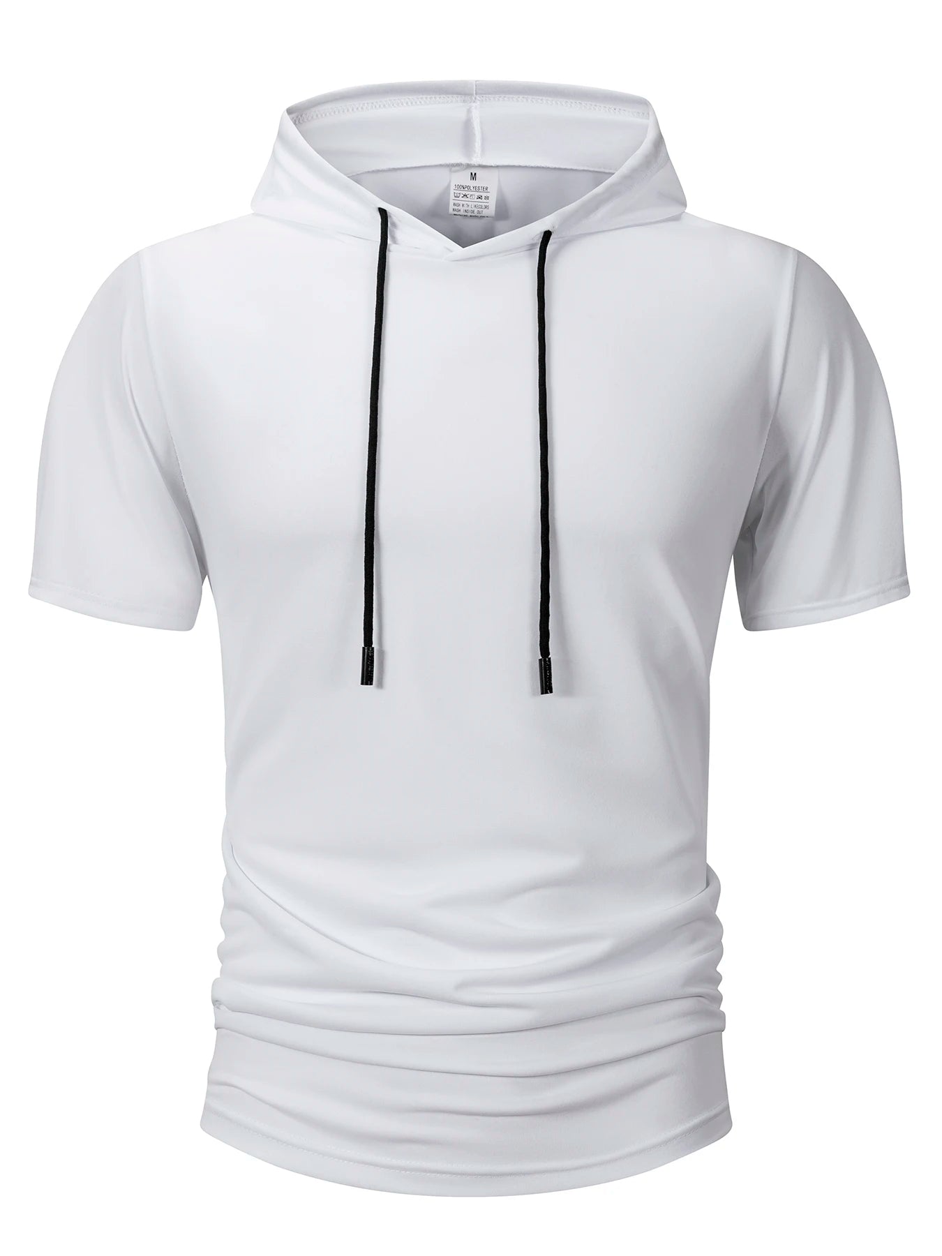 Men's Lightweight Hooded Short-Sleeve T-Shirt