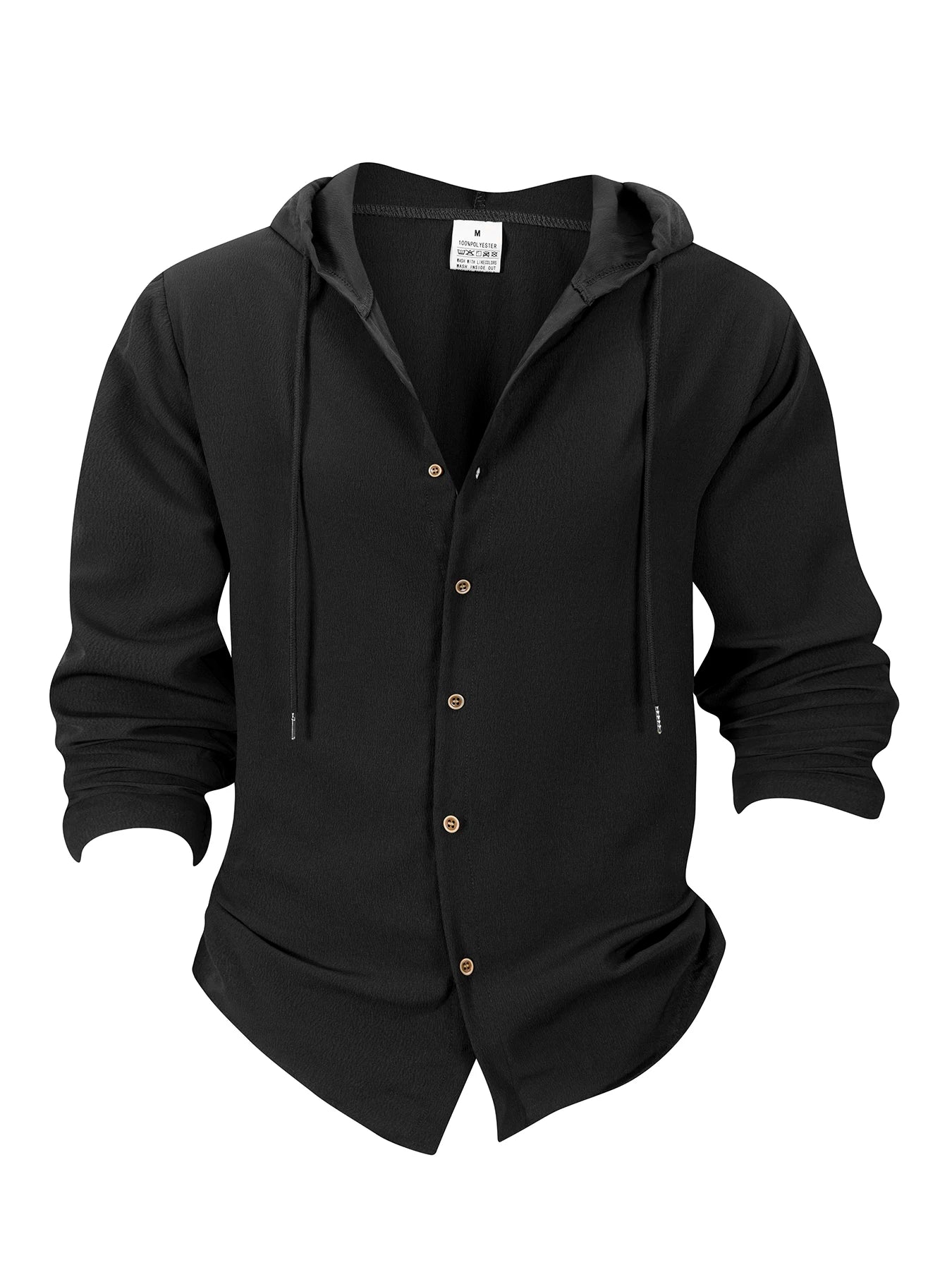 Men's Hooded Linen Beach Shirt