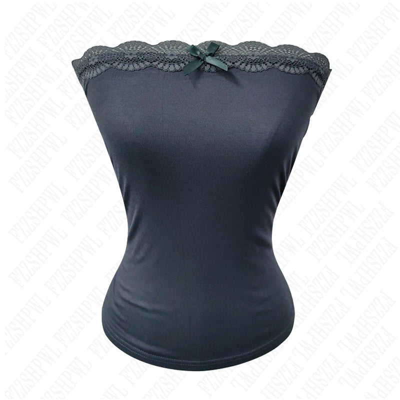 Women's Y2K Tube Top & Mini Shorts Set