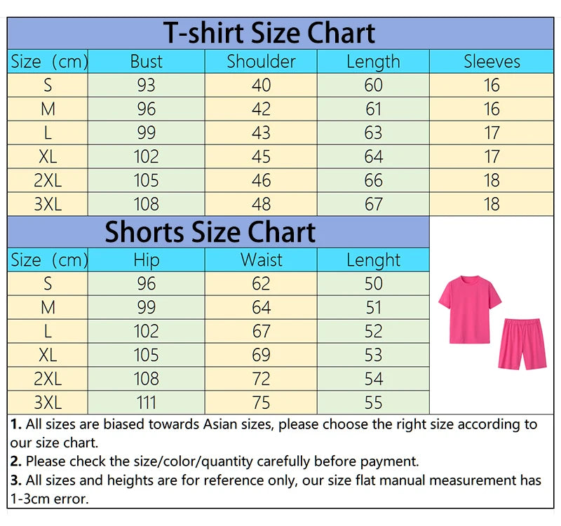 Women's O-Neck T-Shirt & Shorts Tracksuit Set
