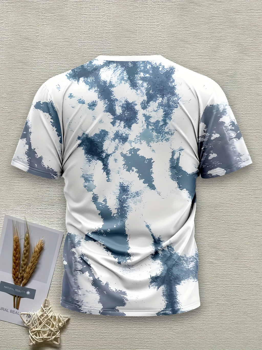 Men's 3D Cartoon Dog Print Casual T-Shirt