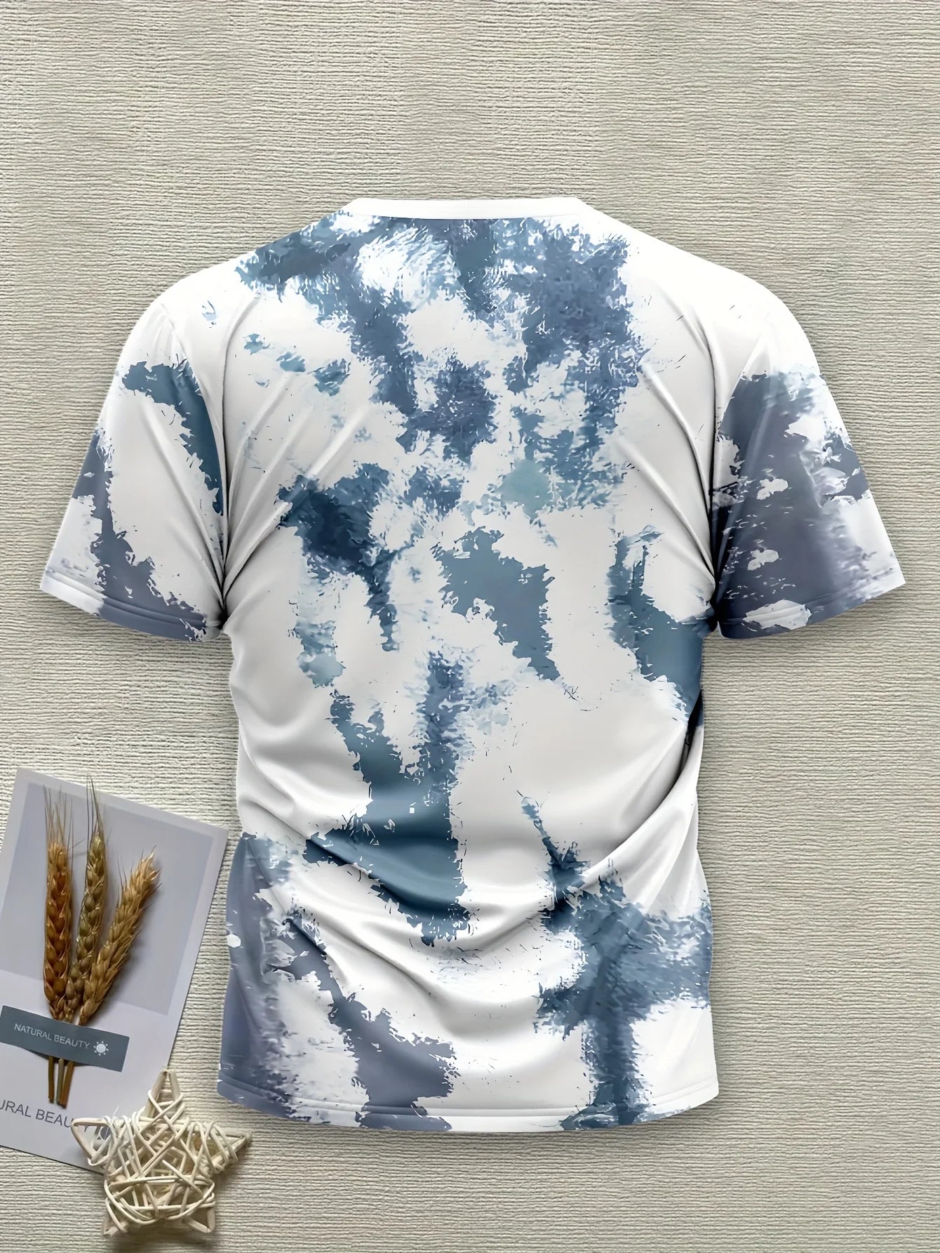 Men's 3D Cartoon Dog Print Casual T-Shirt
