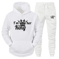 Couples' QUEEN KING Matching Hoodie Set