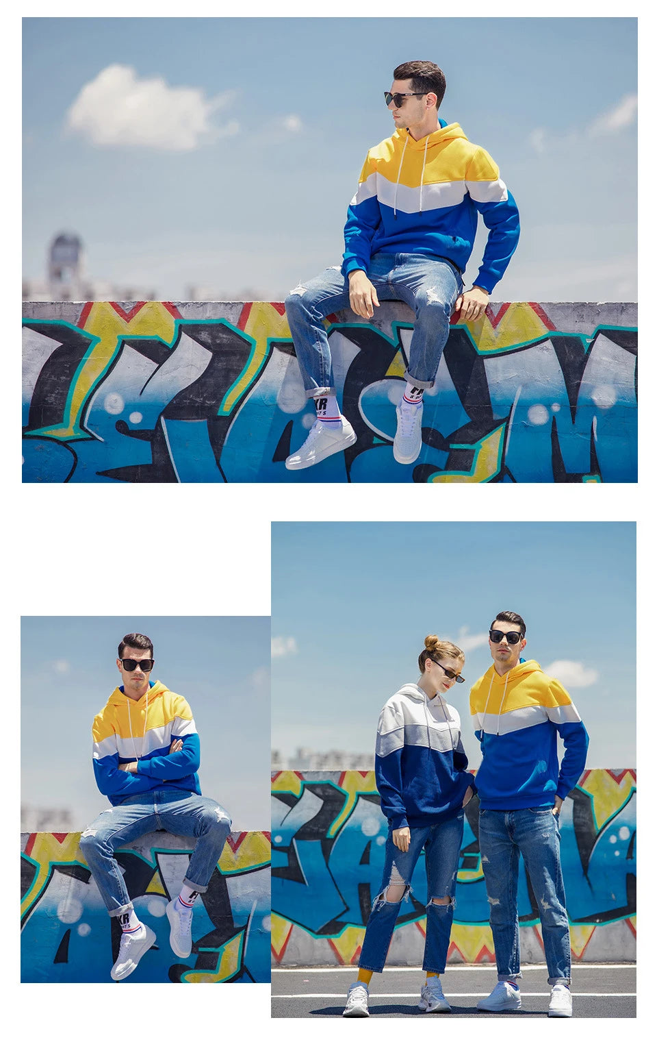 Men's Hoodie & Sweatpants Jogger Tracksuit
