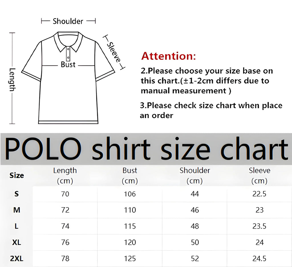 Men's 3D Polka Dot Print Polo Shirt