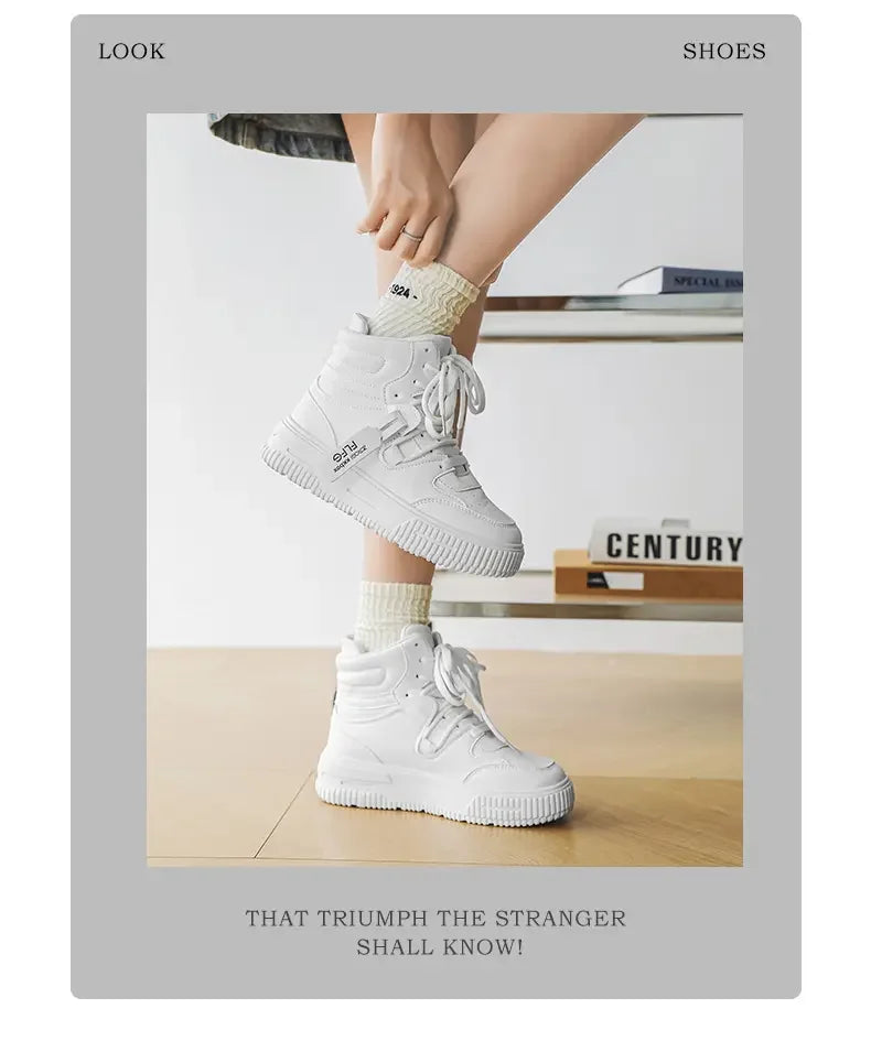 Women's Soft Sole Lace-Up Ankle Boots