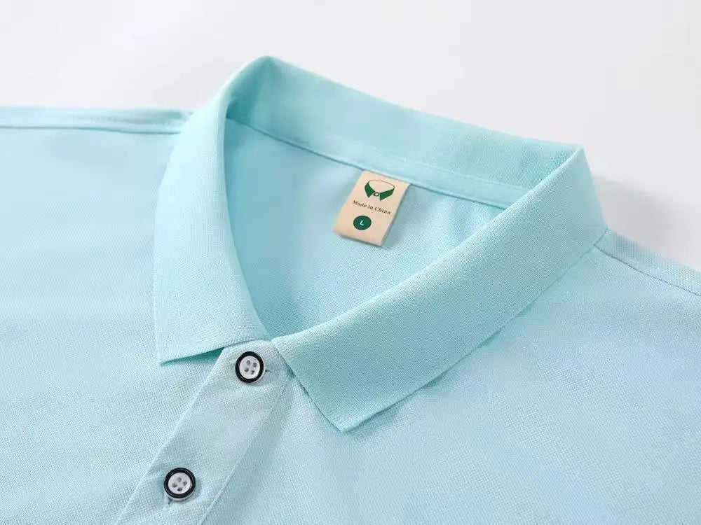 Men's Flip Collar Polo Shirt
