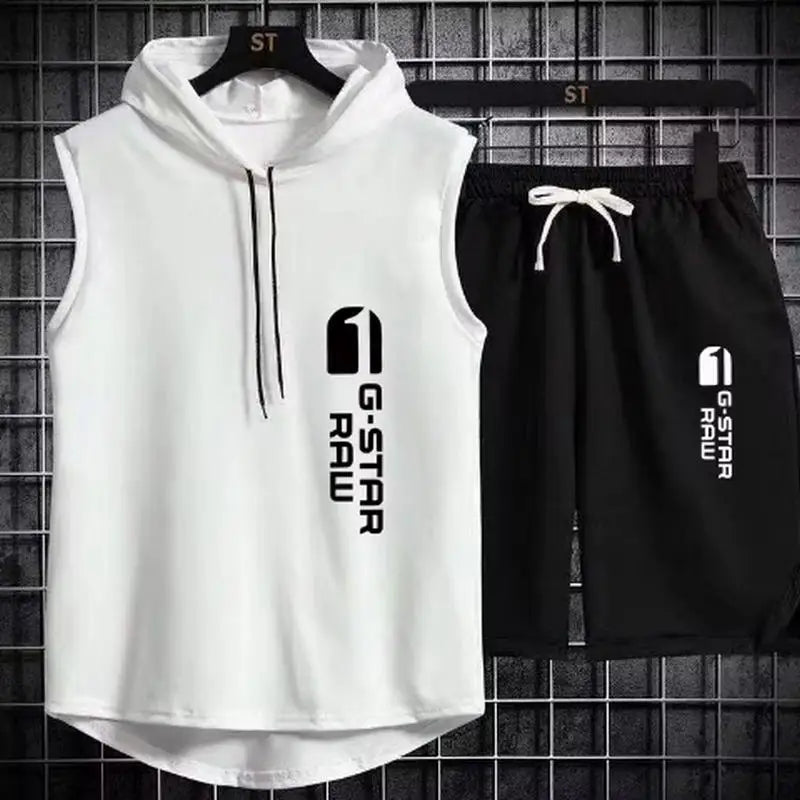 Men's Summer T-Shirt & Shorts Tracksuit Set