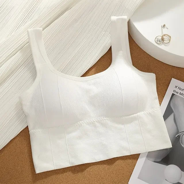 Women's Seamless Push-Up Sports Bra