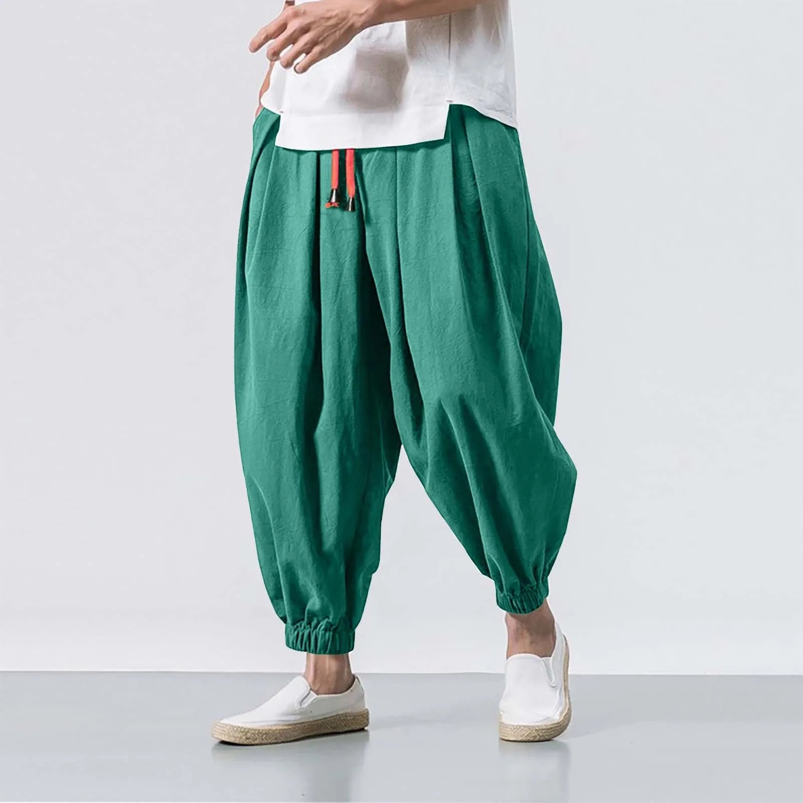 Men's Harajuku Harem Baggy Wide-Leg Pants