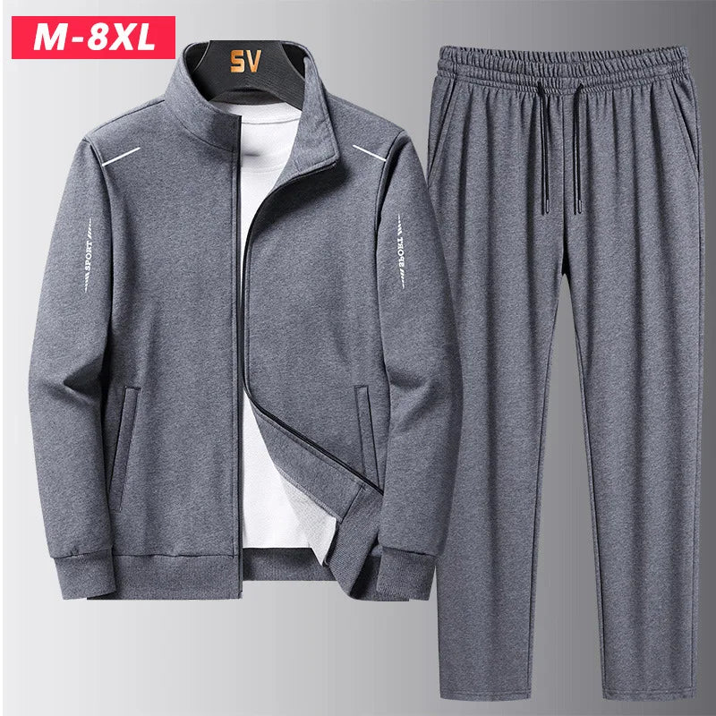 Men's Sweatshirt & Sweatpants Tracksuit Set