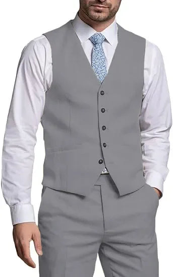 Men's Vest & Pants Suit Set