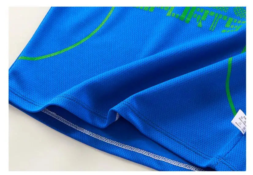 Boys' Korean Letter Print Sports Set