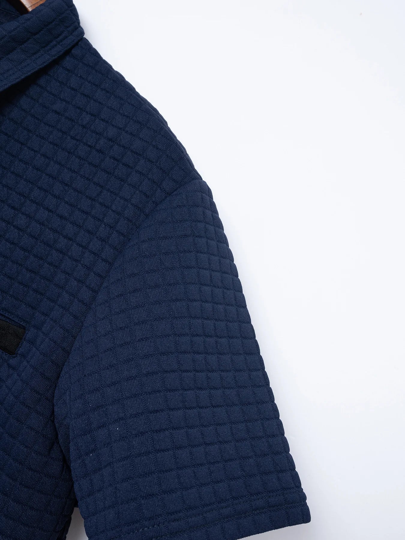 Men's Jacquard Pattern Polo Shirt