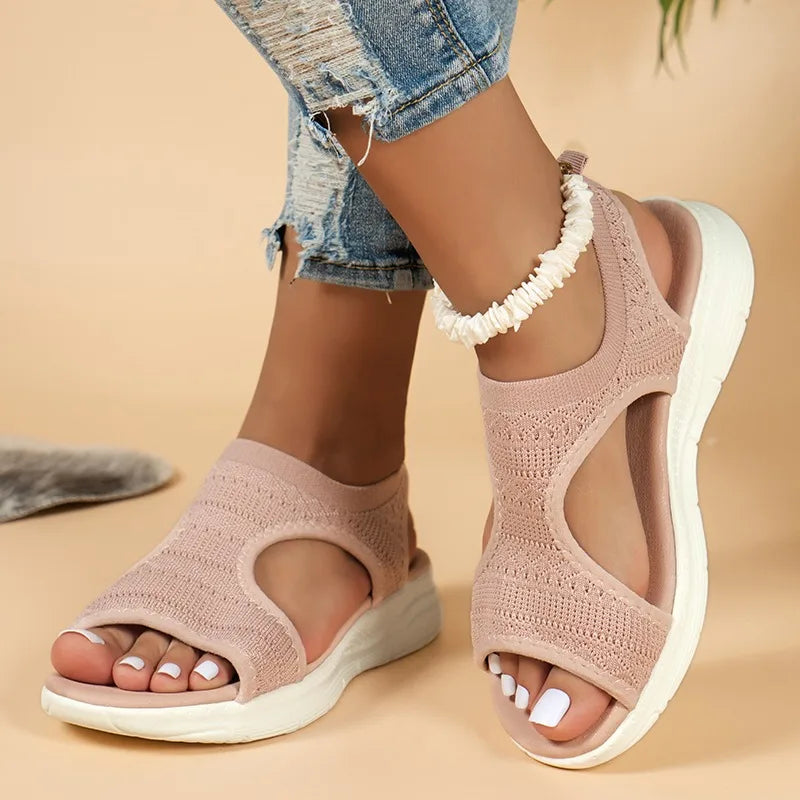 Women's Mesh Roman Sandals