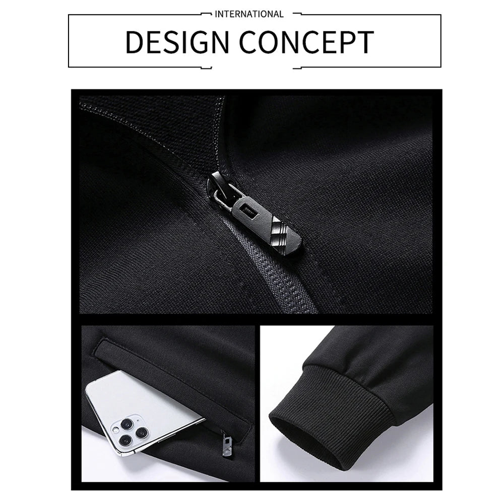 Men's Sweatshirt & Sweatpants Tracksuit Set