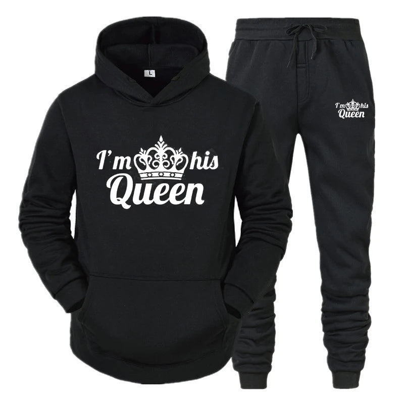 Couples' QUEEN KING Matching Hoodie Set