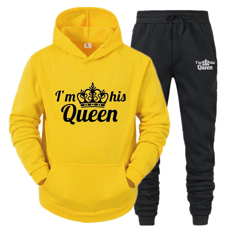 Couples' QUEEN KING Matching Hoodie Set