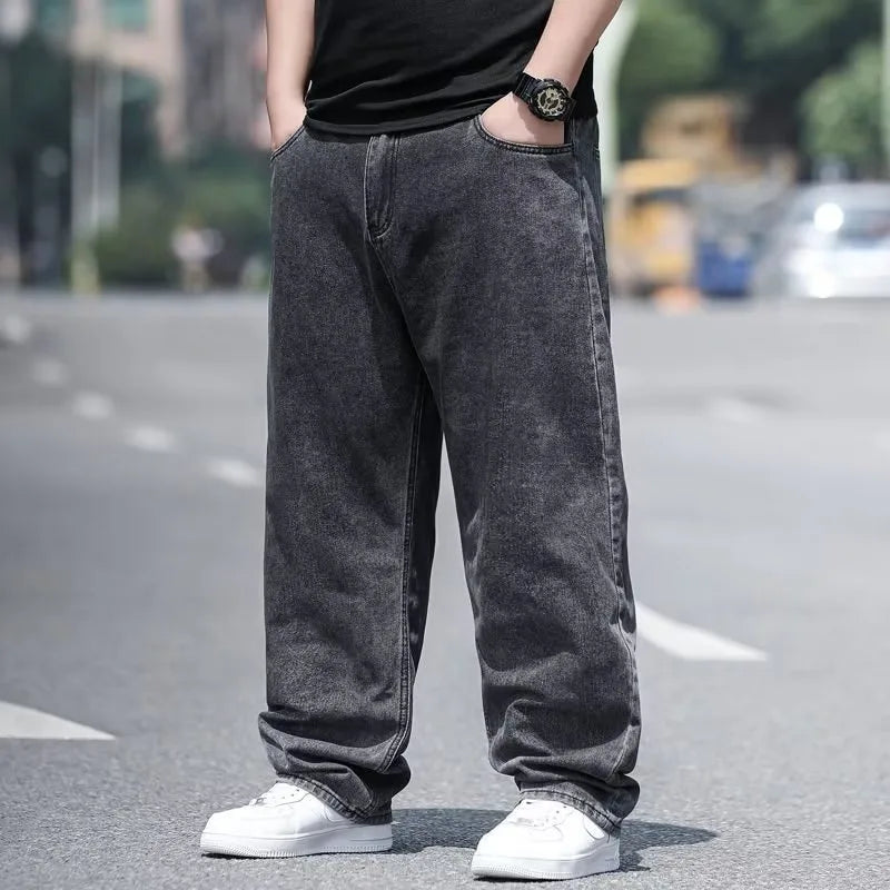 Men's Oversize Y2K Baggy Wide-Leg Jeans