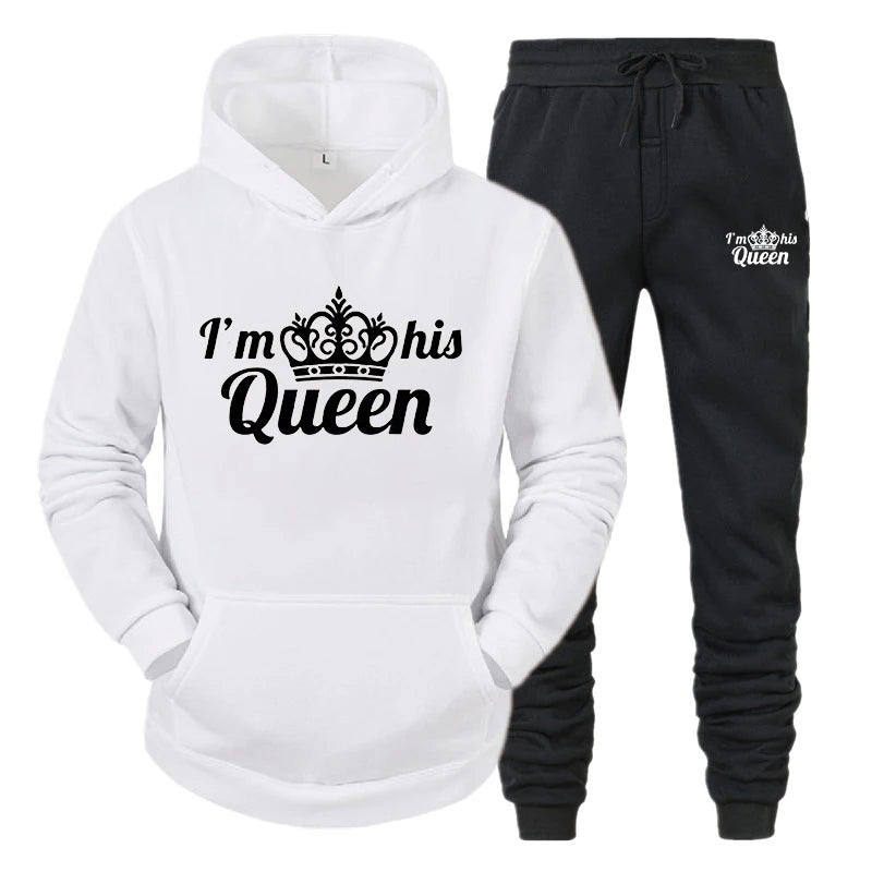 Couples' QUEEN KING Matching Hoodie Set