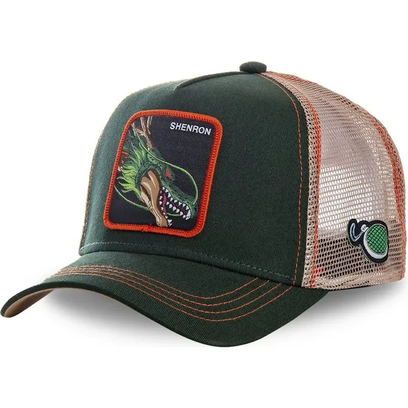 Dragon Ball Embroidered Trucker Cap